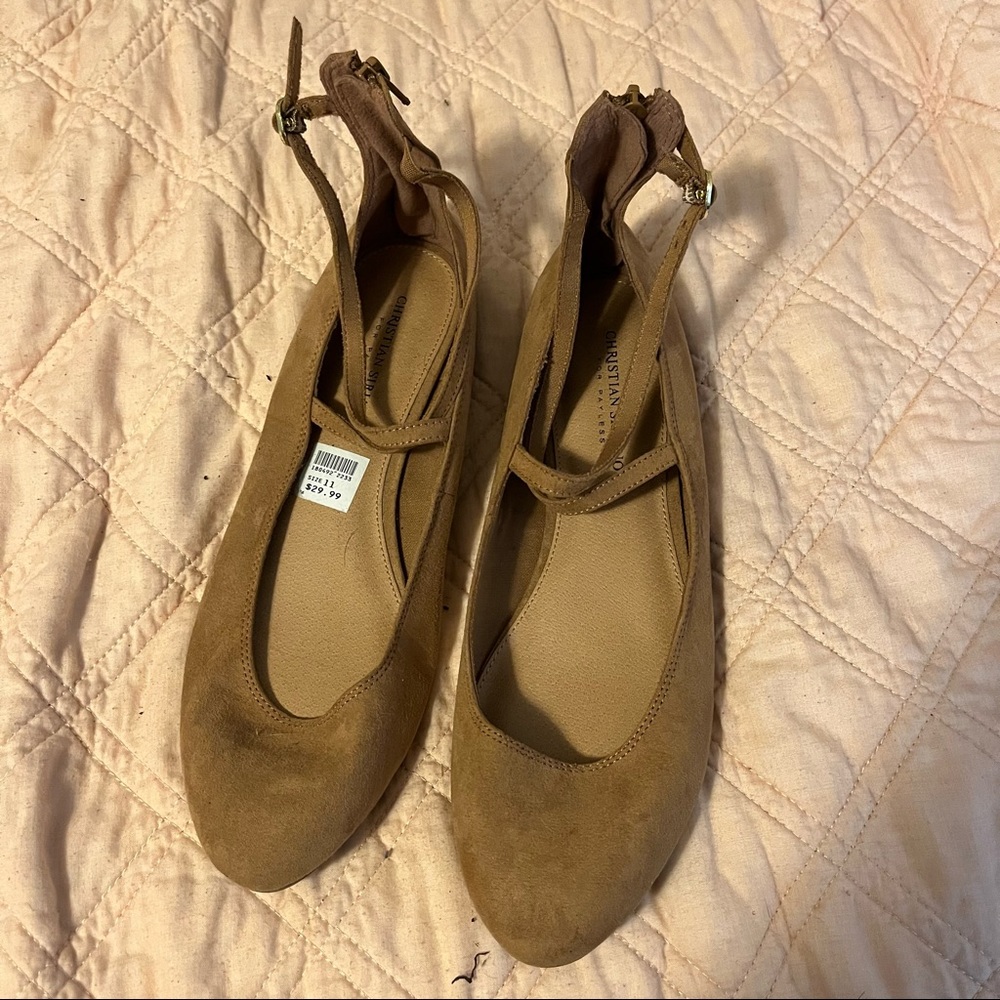 Christian Siriano Gladiator Sandals Beige Size 11